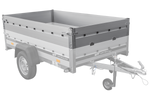 BIS aluminium zijwanden voor de UNITRAILER GARDEN 230 KIPP ALU aanhanger