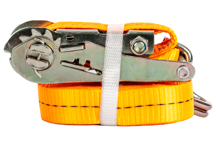 UNITRAILER 2m/50mm/5t oranje transportband met spaninrichting