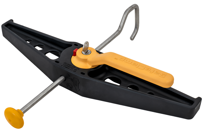 Set van twee LOKHEN STOPPY 606510100 ladderbevestigingsbeugels