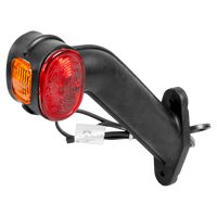 ASPÖCK SUPERPOINT II linker markeringslamp op een rubberen arm met zijkabel