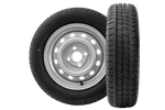 Set van twee wielen voor een aanhangwagen LINGLONG BANDEN 155/70 R13 75N UNITRAILER VELGEN 4Jx13"H2 4x100 ET:30