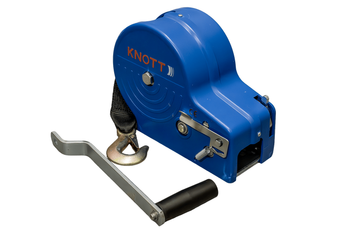 OUTLET Handlier voor KNOTT 1150kg aanhanger met riem