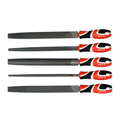 Set van 5 metalen vijlen YATO YT-6238 lengte 250 mm
