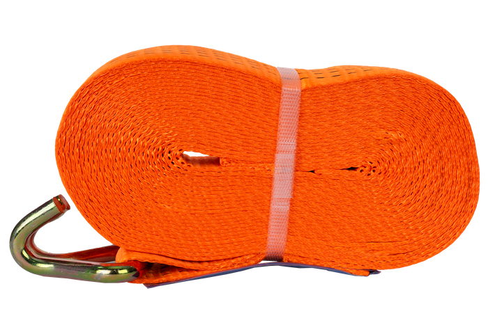 UNITRAILER 12m/50mm/5t oranje transportband met spaninrichting
