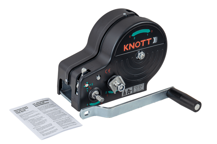 Handlier voor aanhanger KNOTT 6X0017.311 900kg met riem