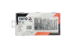 Set rechte splitpennen YATO YT-06885, mix van maten, 1000 stuks