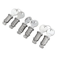 Set universele sloten en sleutels (6 stuks)