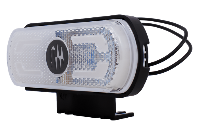 WAŚ W240 1600 LED witte universele markeringslamp met houder