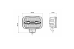 LED-werklamp reflector KAMAR X-SPIDER NINJA L3443 80xLED 80W