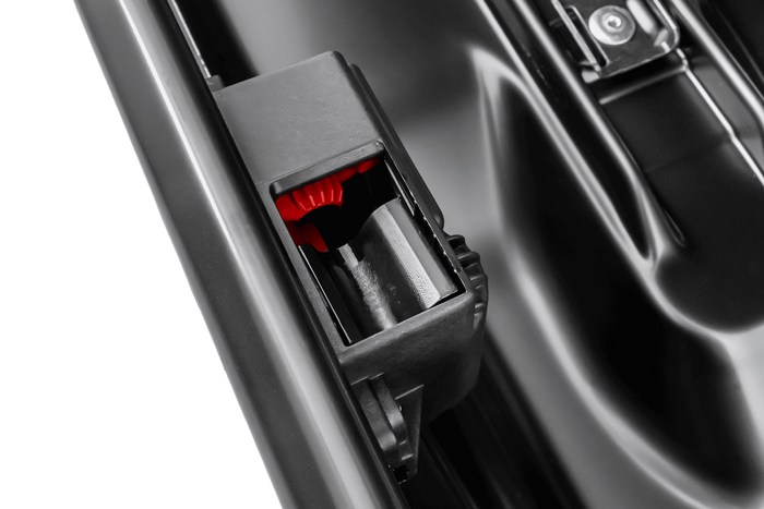 Atera Casar XL dakkoffer, zwart metallic