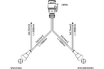 Verlichtingsset: DOBPLAST achterlichten + DOBPLAST LED zijlichten + MANTES 5,5m 13-PIN kabelboom