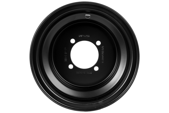 UNITRAILER stalen velg zwart 5,5"x8"H2 4x88 ET:-2