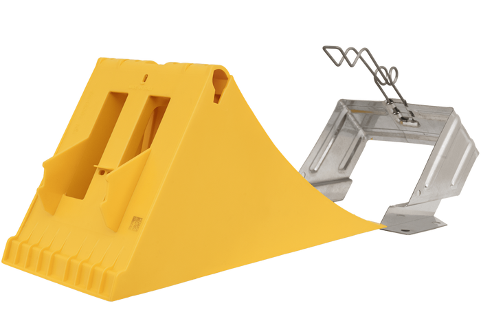 E53 wielkeg met LOKHEN montagebeugel h: 225mm