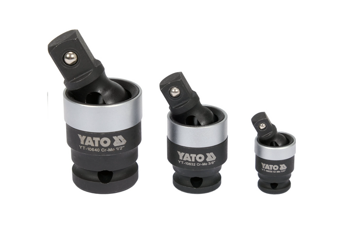 Slagvoegset 1/4"; 3/8"; 1/2"