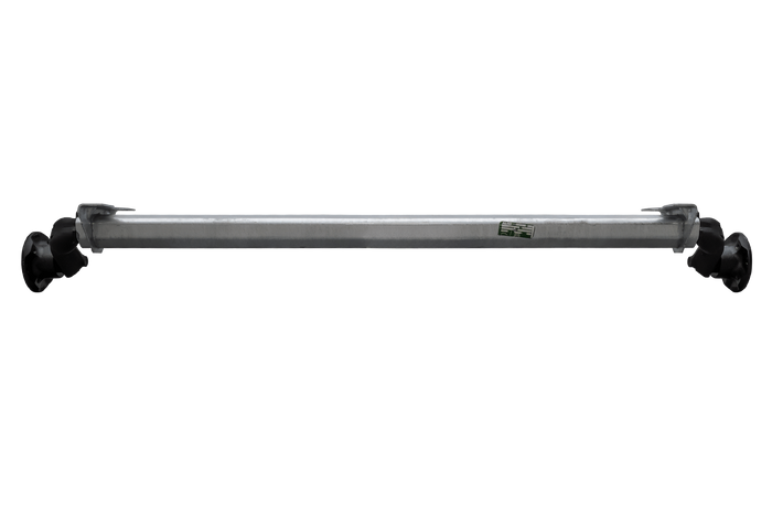 AL-KO OPTIMA ongeremde as voor 750kg aanhangwagen 1200mm 1630mm 4x100