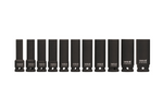 YATO YT-1054 lange slagdoppen 1/2" doppen, 11 stuks.