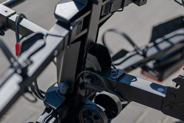 Inter Pack Spider 2E PRO fietsendrager voor op de trekhaak, geschikt voor 2 elektrische fietsen