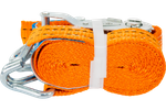 UNITRAILER 4m/35mm/2t oranje transportband met spaninrichting