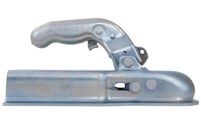 KNOTT KQ14-C kogelkoppeling voor 1400 kg aanhanger met 70 mm vierkante dissel