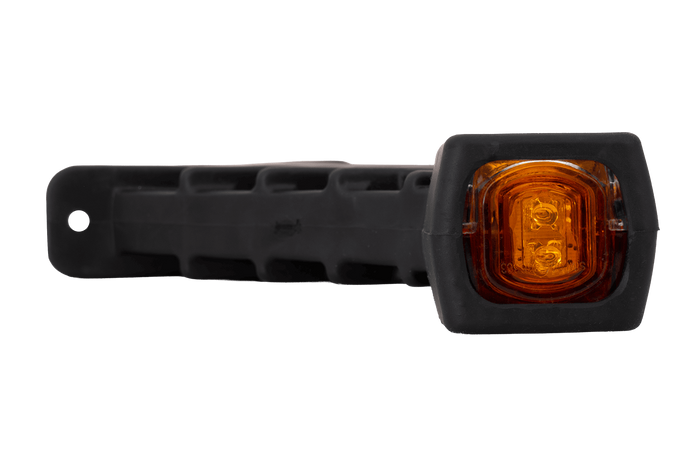 Set van twee TT TECHNOLOGY TT.12191 LED markeringslampen, links + rechts, op een rubberen arm