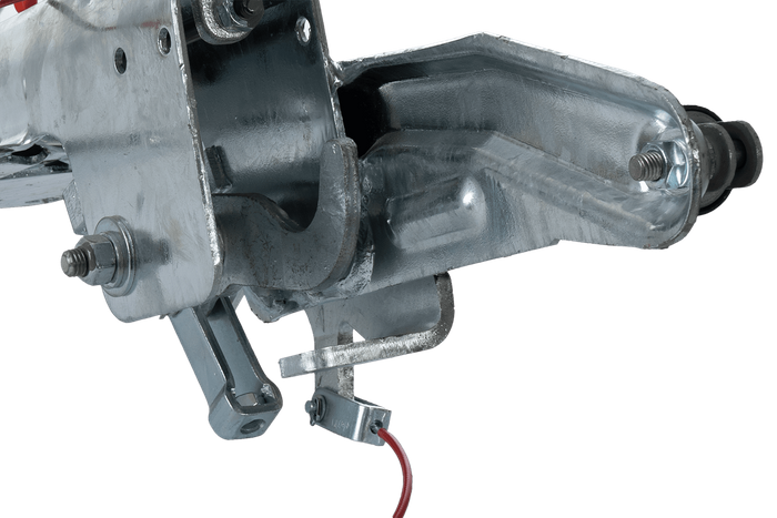 KNOTT oplooprem KF17C met K20B kogelkoppeling 1700kg met V-dissel