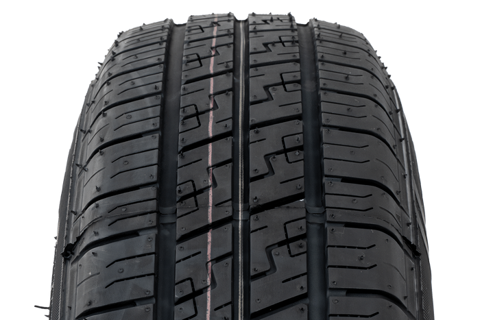 Versterkt aanhangerwiel KENDA BAND 185/80 R14C 104/102N ALUMINIUM VELG STARCO zwart 5.5Jx14"H2 5x112 ET 30