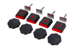 T-profiel MF (sleuven) - adapter voor T-sleufbalken - Inter Pack Traxer, Carver, Zenith