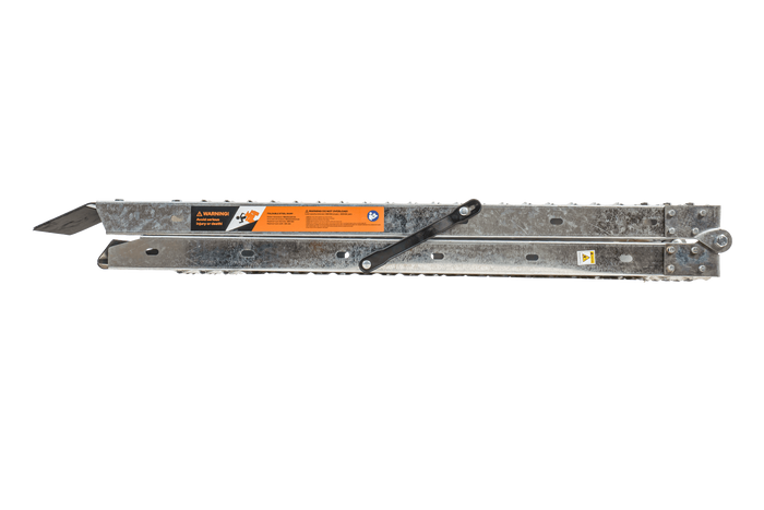 UNITRAILER ALR004B opklapbare stalen oprijplaat voor aanhanger, 190 cm, 200 kg