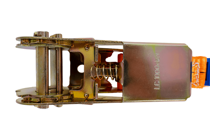 UNITRAILER eendelige spanband met spanner voor het vastzetten van 3m/25mm/1t