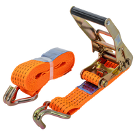 UNITRAILER 4m/50mm/5t oranje transportband met spaninrichting