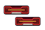 TruckLED L1871+L1872 LED NEON DYNAMIC achterlichten, 0,35 m kabel, 6 functies, links+rechts