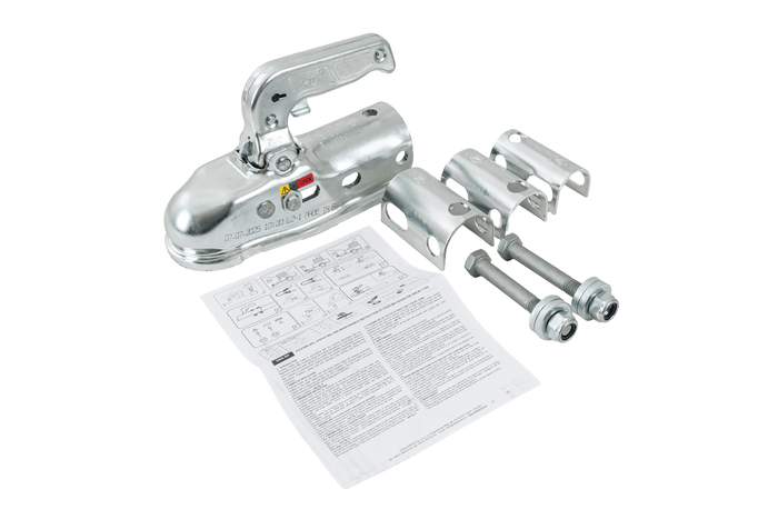 STEELPRESS BC-3000.1D-00-00+Z2 kogelkoppeling voor 3000kg aanhangwagen met 35-50mm buisvormige dissel