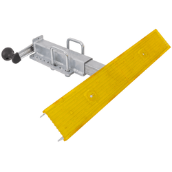 UNITRAILER TTL vlakke steun, lengte 59 cm, hoogte 50 cm, voor een boottrailer