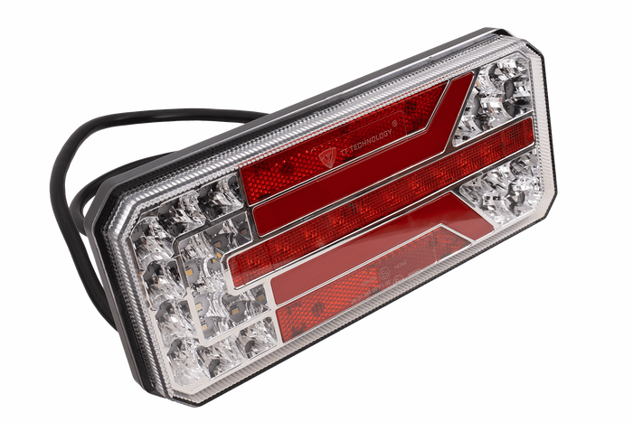 TT Technology TT.12555 LED-achterlichten, 5 functies links + rechts