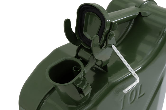 Metalen jerrycan 10L HERMON groen