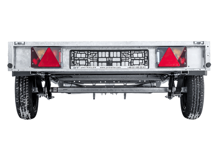 Autotrailer op veren 264x125 UNITRAILER FORCE 264/R KIPP