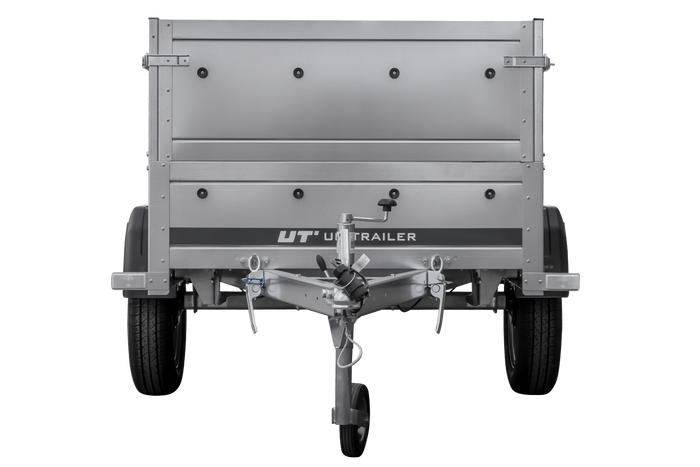 Tuinaanhanger 200 KIPP met steunwiel en BIS zijkanten
