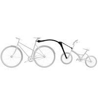 Trail Angel - Trekhaak voor kinderfiets - Zwart