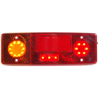 Achterlicht WAŚ WE551DL 483 LED 5 functies links