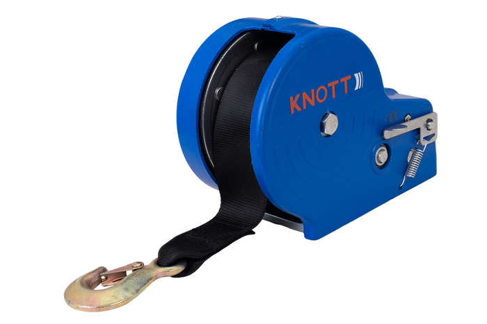 OUTLET Handlier / bootlier voor aanhanger KNOTT 1150kg met riem
