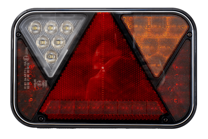 Verlichtingsset: FRISTOM FT-270 LED-achterlichten + FRISTOM FT-145 LED-zijmarkeringslichten + MANTES 5,3 m 13-pins kabelboom