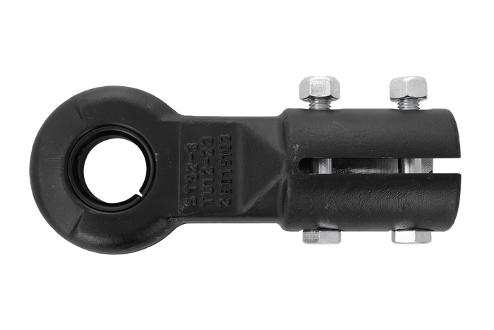 KNOTT KK6220S oogkoppeling voor aanhangwagen tot 3500 kg met 60 mm buisvormige dissel