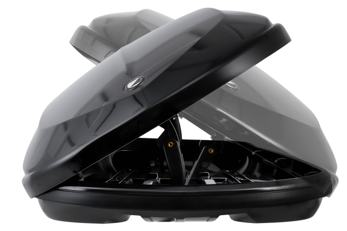 Inter Pack Zenith 6.6 dakkoffer, zwart metallic