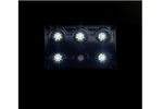 HORPOL LWD2153/CZ LED 900lm zwarte interieur autolamp met schakelaar