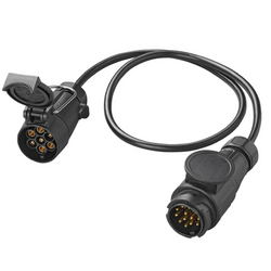 ProPlus adapterkabel voor trekhaakaansluiting 13/7 PIN 80 cm