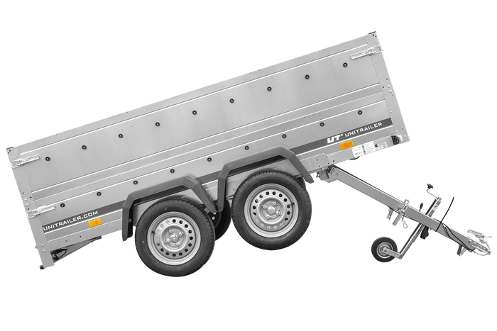 Autotrailer 264x150 UNITRAILER GARDEN 265/2 KIPP met BIS-zijwanden