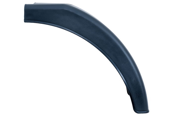 Half spatbord voor aanhanger DOMAR DR1012202 wielkast 384/200mm links