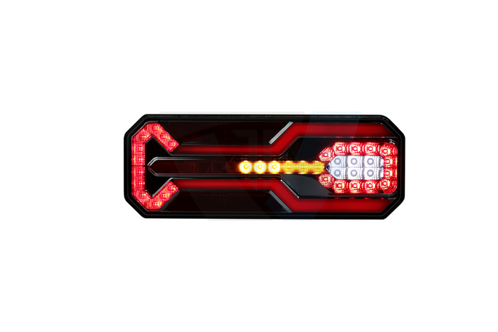 TT Technology TT.12514 LED-achterlicht, 5 functies, universeel