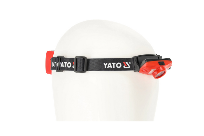 YATO YT-08596 LED-koplamp, achterlicht met waarschuwingsfunctie, 500lm 