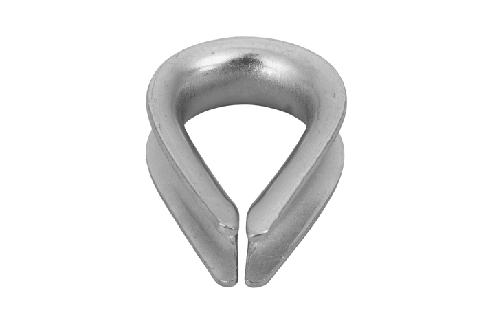 DROMET KU10 touwkous, stalen klos 10mm